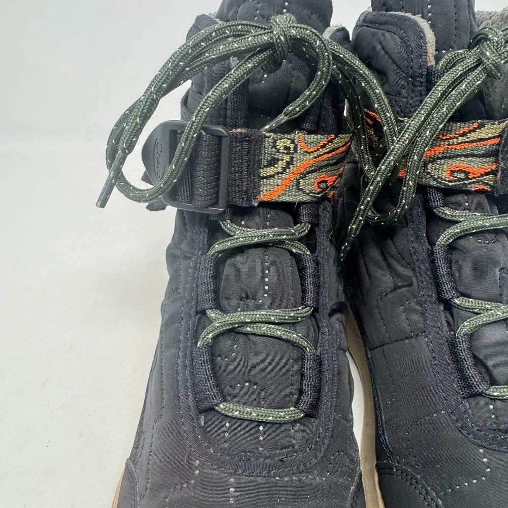 Chaco Borealis Quilt Waterproof Boots Black JCH107466 Women's Size‎ 9